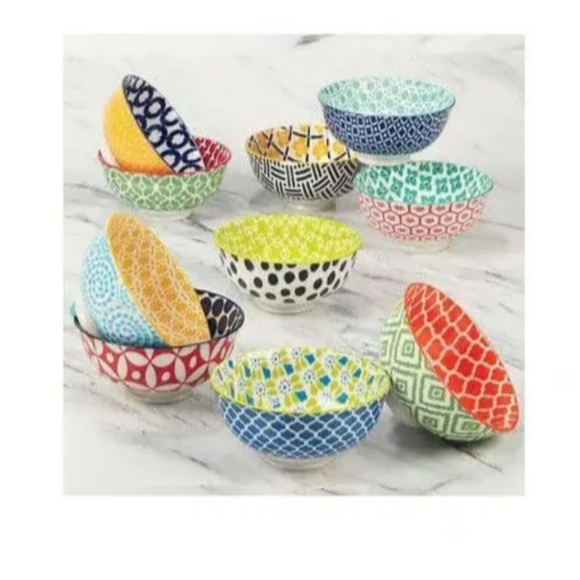 Chelsea stoneware 10 pcs  bowls - Picture 1 of 5